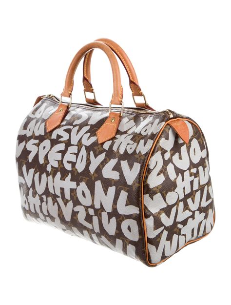 louis vuitton graffiti bag white|Louis Vuitton graffiti prints.